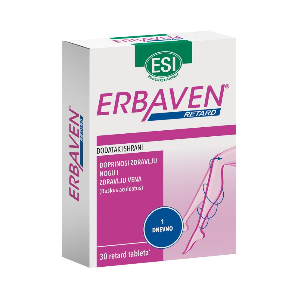Amazing Herbs Esi Erbaven Retard Tablets - 30 Tablets