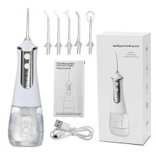 (As show, One size) Hydropulseur dentaire, vaporisateur dentaire pour hydropulseur de voyage, 3 modles et 5 buses de rechange, irrigateur oral professionnel, 350 ml tanch