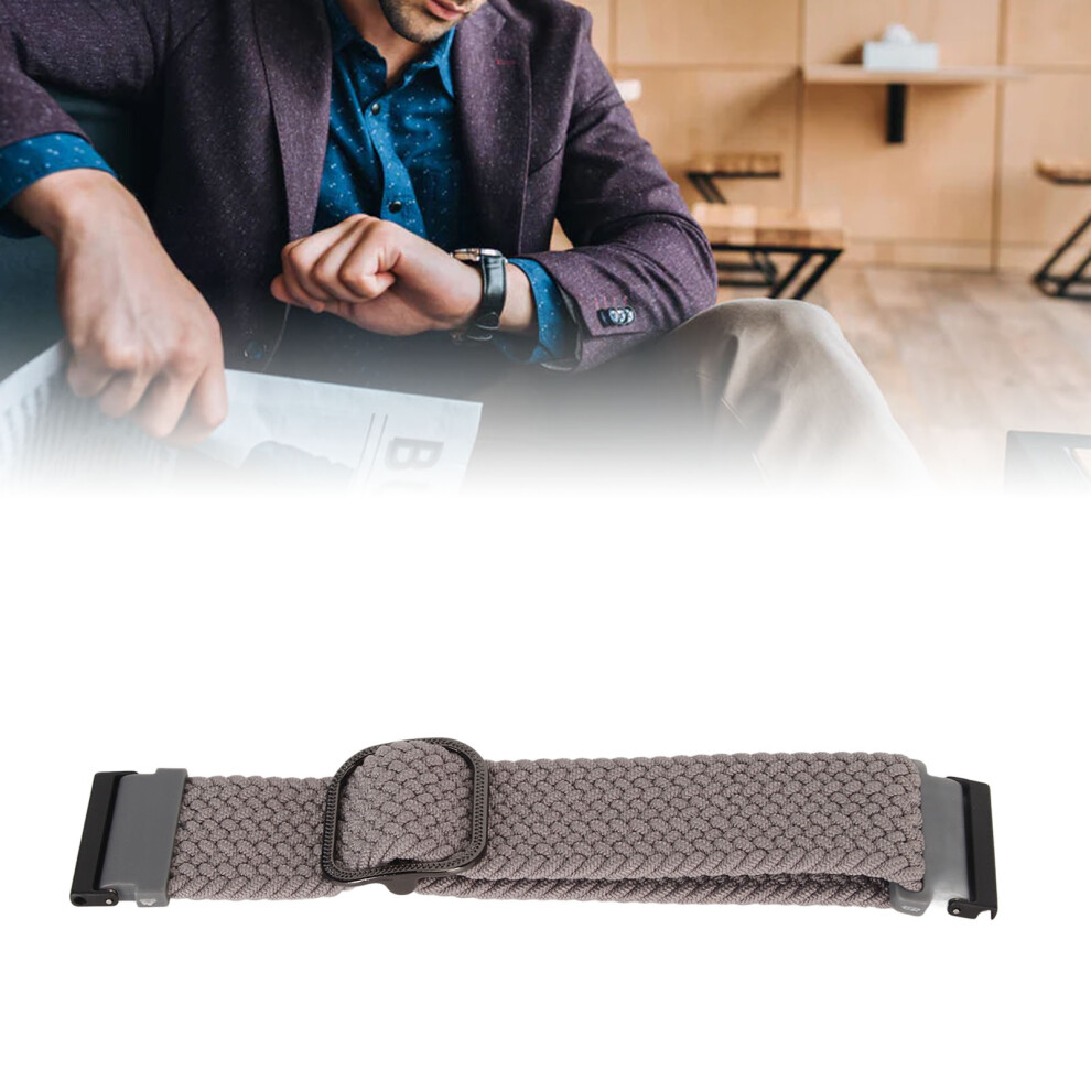 Nylon Watchband Adjustable Replacement Band Sport Breathable Strap For Spartan For Suunto7 Grey 8481318806645