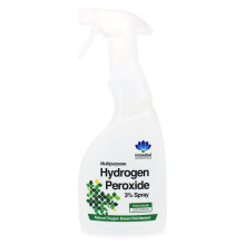 Pure Food Grade 3% Hydrogen Peroxide Spray 500ml – Multipurpose, Odourless, Non-Toxic, Biodegradable &amp; Vegan Safe