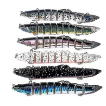 (As show, One size) hengjia 14cm 21.4g Hard Multi Jointed Lure Fishing Bait Fishing Lure