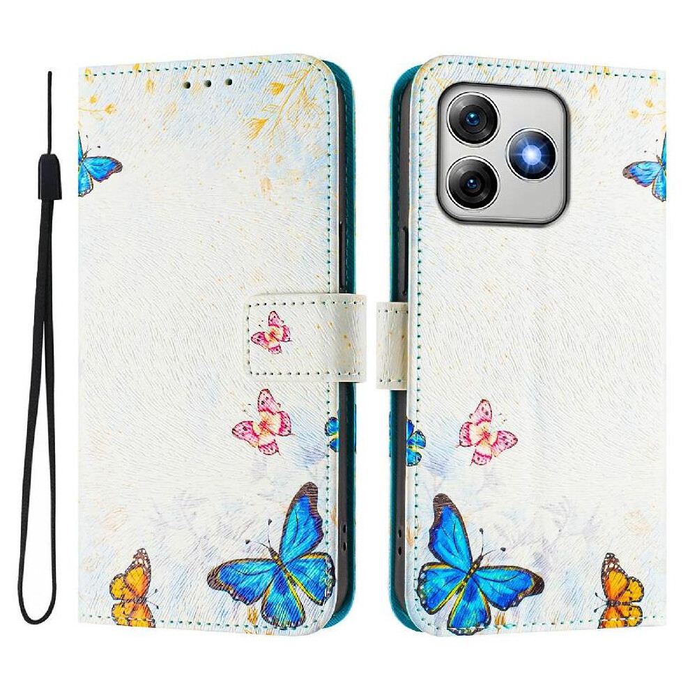 (Ohter) Compatible With Ulefone Note 18 Ultra Case With Credit Slot Wallet Pattern Flip Cover Pu Leather 764563786886