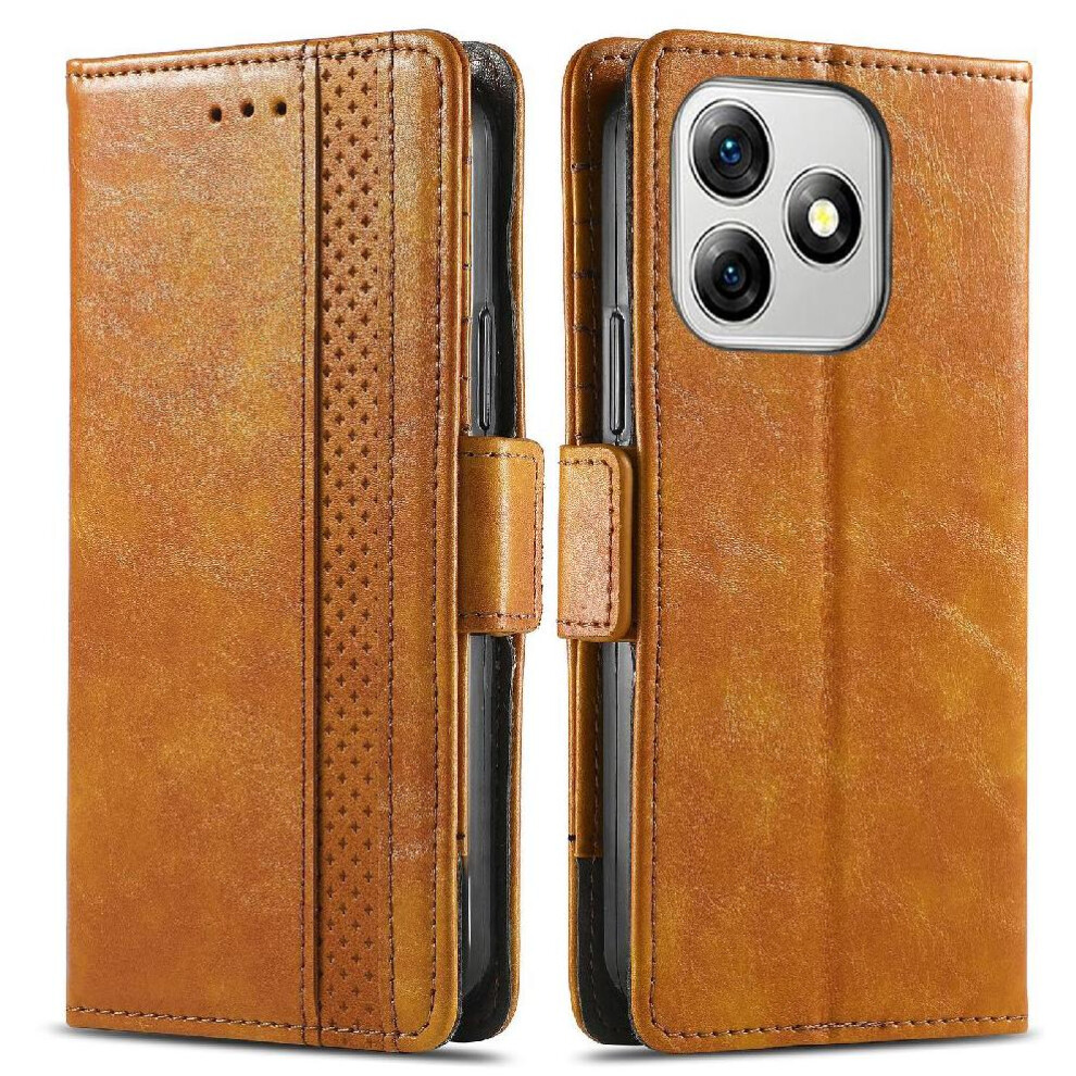 (Yellow) Case For Ulefone Note 18 Ultra Wallet Multi-Color Splicing Multi-Card Slot Business Yellow 764563787272