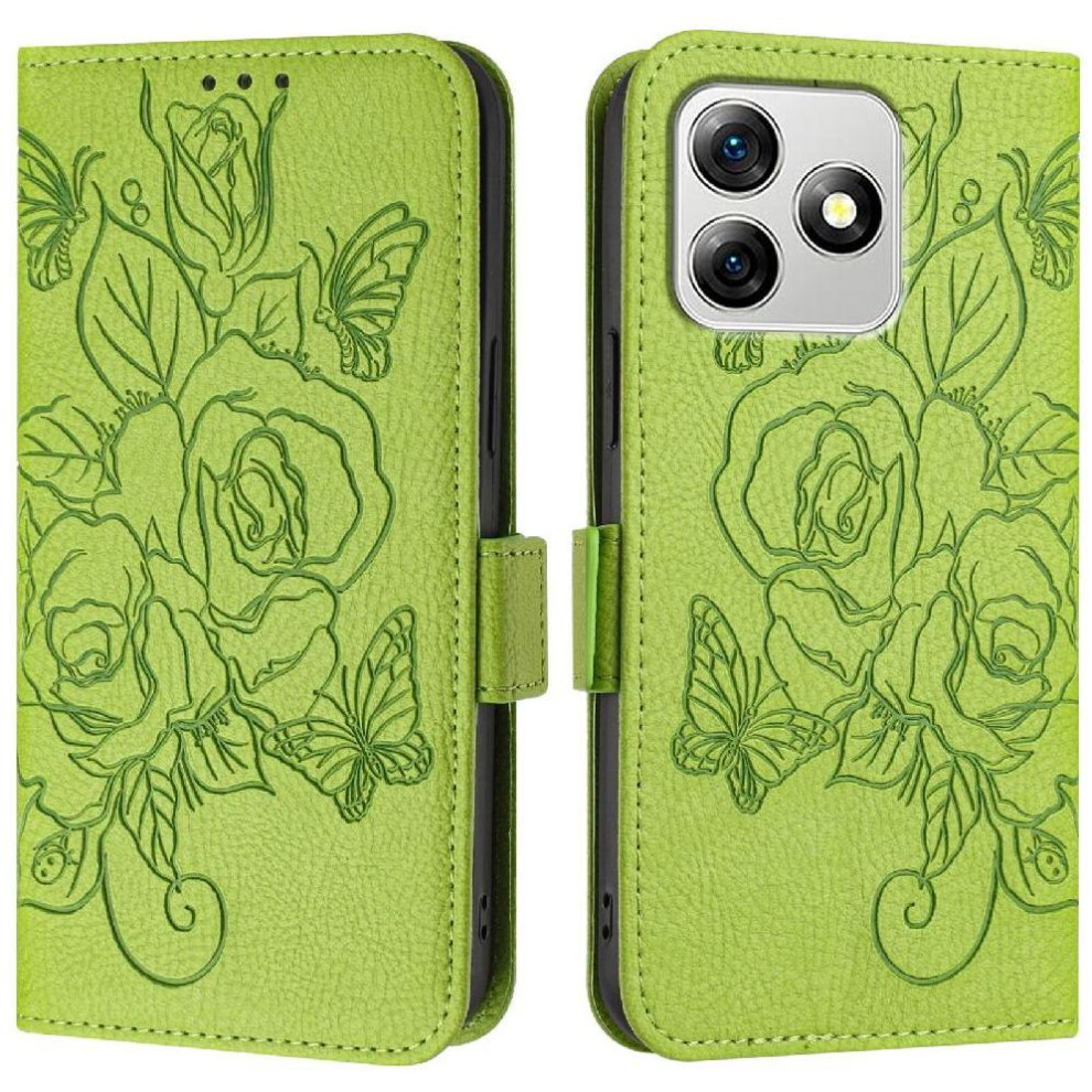 (Green) Case For Ulefone Note 18 Ultra With Credit Card Slot Magnetic Wallet Pu Leather Green 764563787692