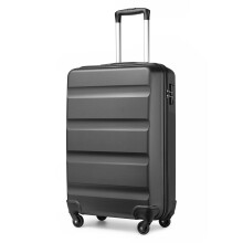 (24, grey) 19+24+28inch Hard Shell ABS Suitcase Cabin Hand 4 Wheels Luggage