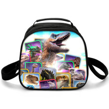 (Z06, ???) Jurassic World Lunch Box for Kids, Portable Lunch Bag, Outdoor Picnic Insulated Bag