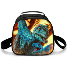 (Z19, ???) Jurassic World Lunch Box for Kids, Portable Lunch Bag, Outdoor Picnic Insulated Bag