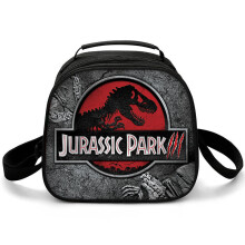 (Z03, ???) Jurassic World Lunch Box for Kids, Portable Lunch Bag, Outdoor Picnic Insulated Bag