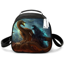 (24, ???) Jurassic World Lunch Box for Kids, Portable Lunch Bag, Outdoor Picnic Insulated Bag