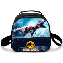 (Z15, ???) Jurassic World Lunch Box for Kids, Portable Lunch Bag, Outdoor Picnic Insulated Bag