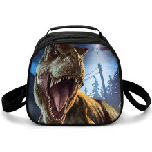 (Z11, ???) Jurassic World Lunch Box for Kids, Portable Lunch Bag, Outdoor Picnic Insulated Bag