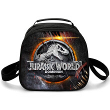 (Z20, ???) Jurassic World Lunch Box for Kids, Portable Lunch Bag, Outdoor Picnic Insulated Bag