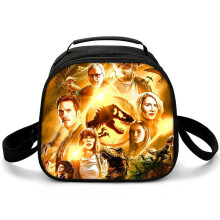 (Z05, ???) Jurassic World Lunch Box for Kids, Portable Lunch Bag, Outdoor Picnic Insulated Bag