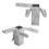 Slingshot Front Bow Gate Professional Stainless Steel Catapult Release Trigger Part Replacement Compound Accessories 13