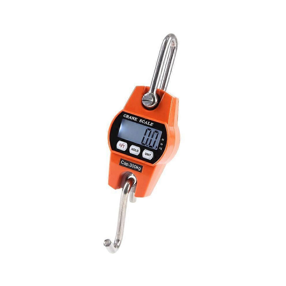 (As show, One size) 300kg Crane Scale Industrial Scale, Electronic Heavy-duty Hook Crane Scale