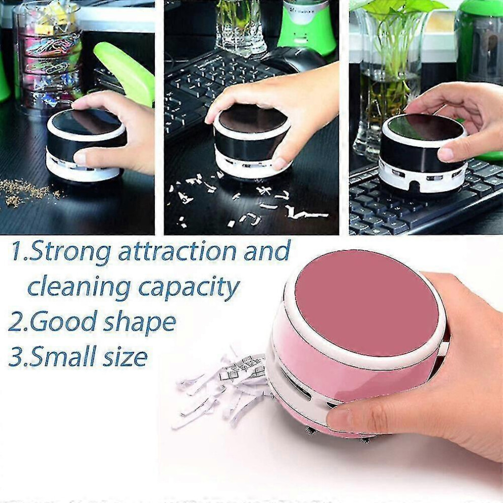 (As show, One size) Mini Vacuum Cleaner Table Vacuum Cleaner Handheld Vacuum Cleaner Vacuums blue