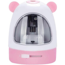 (As show, One size) Electric Pencil Sharpener , Battery Operated Pencil Sharpener for Children, Students, Artists Cartoon Electric Pencil Sharpener Automatic Stationery P