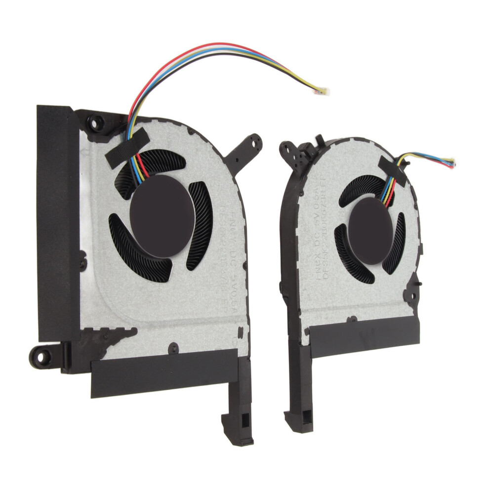 Laptop Cooling Fan For Asus Tuf 4 Pin Connector Notebook Computer Cooler Fan Dc 5V 0.5A Input Cpu And Gpu Cooling Fan 8221318865231