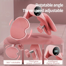 (Pink) 1pc with counting functionThigh Trainer Hip Trainer Kegel Exerciser, Pelvic Floor Trainer, Kegel Trainer for Postpartum Rehabilitation