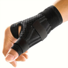 (L/XL) Ergonomic Wrist Thumb Support Brace, Left/Right Hand Compatible, Available in S/M/L/XL Sizes, Adjustable Straps for Pressure Points