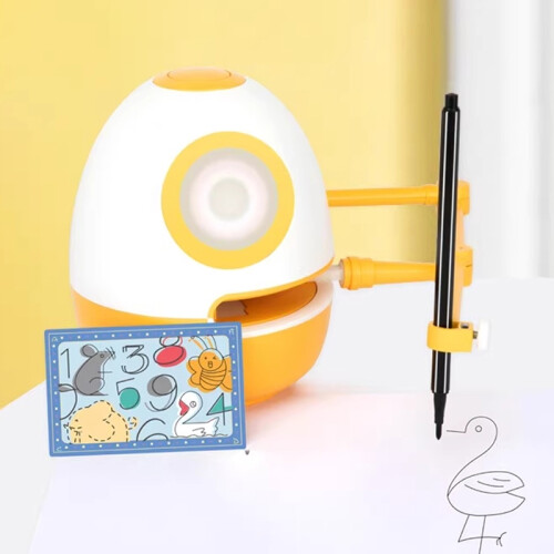Drawing Robot For Kids Voice Interactive Drawing Projector Machine - Smart Educational Montessori Learning Toy
