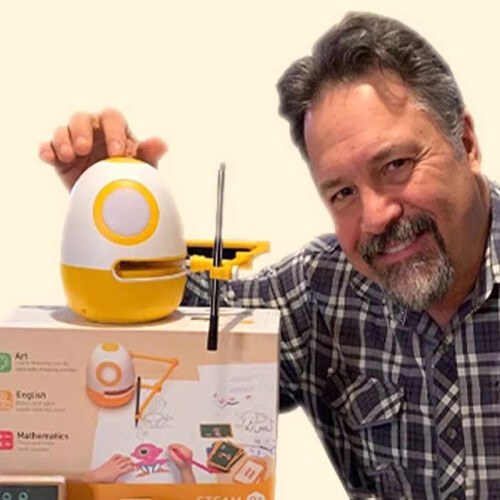 Drawing Robot For Kids Voice Interactive Drawing Projector Machine - Smart Educational Montessori Learning Toy 1