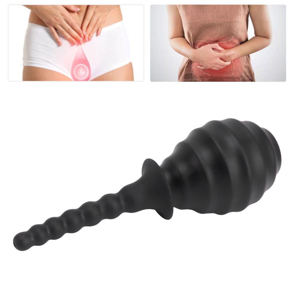 Anal Douche for Women and Men 300ml Silicone Vagina Cleaner Enema Bulb for Colon Cleansing Style 6