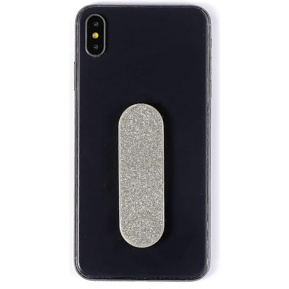 (As show, One size) Smartphone Finger Holder - Mobile Phone Holder - Ring for iPhone Samsung Huawei Mobile Phone Holder Ring Sticker Gold