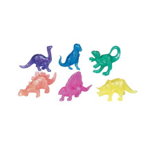 Fun Express Pearlized Squishy Dinosaurs - Goodie Bags Handouts en Birthday Party Gunsten Speelgoed - VBS Vakantie Bijbel Schoolbenodigdheden/Decor -