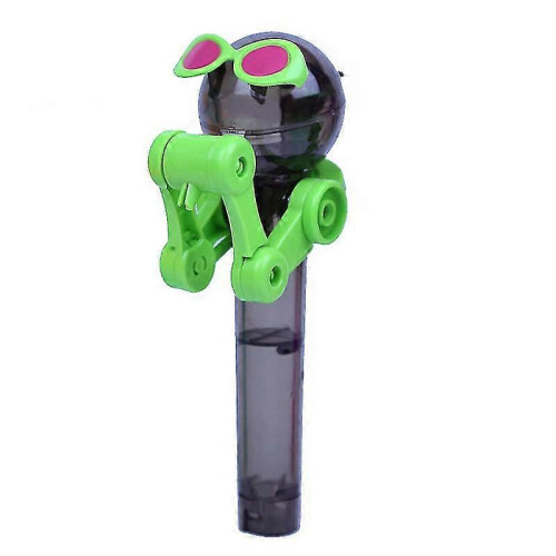 (As show, One size) Funny Lollipop Robot Holder2pcs,black)