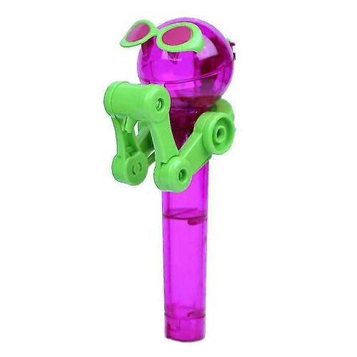 (As show, One size) Funny Lollipop Robot Holder2pcs,black) 2