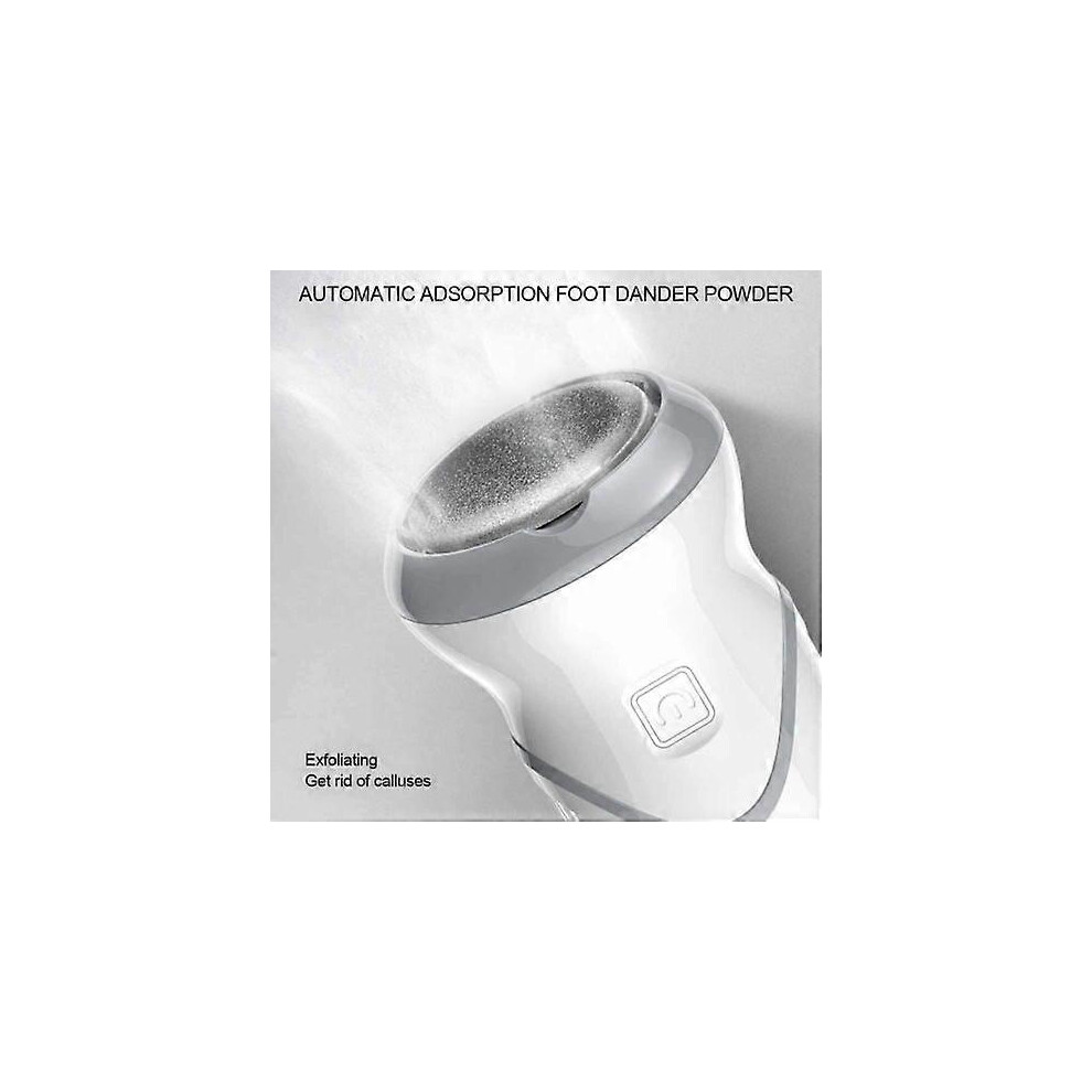Kikidex (As Show, One Size) Electric Vacuum Foot File Grinder Callus Remover Dead Hard Dead Skin Pedicure