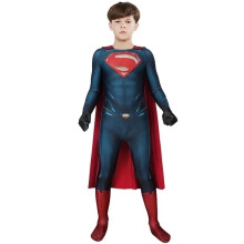 (Style 1, 150) Superman Cosplay Costume Bodysuit Super Hero Jumpsuit Halloween Carnival Party Outfits Stage Performance Hero For Boys Oufits