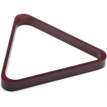 (As show, One size) Games & Sports Expert Mahogany Billiard 8-ball Triangle Or 9-ball Diamond Pool Ball Racks