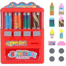 (As show, One size) Beverage Vending Machine Toy Pretend Play Mini Electronic Drink Vending Machines Toddlers Toys Early Education Learning Toys Birthday Gifts For B (h-3