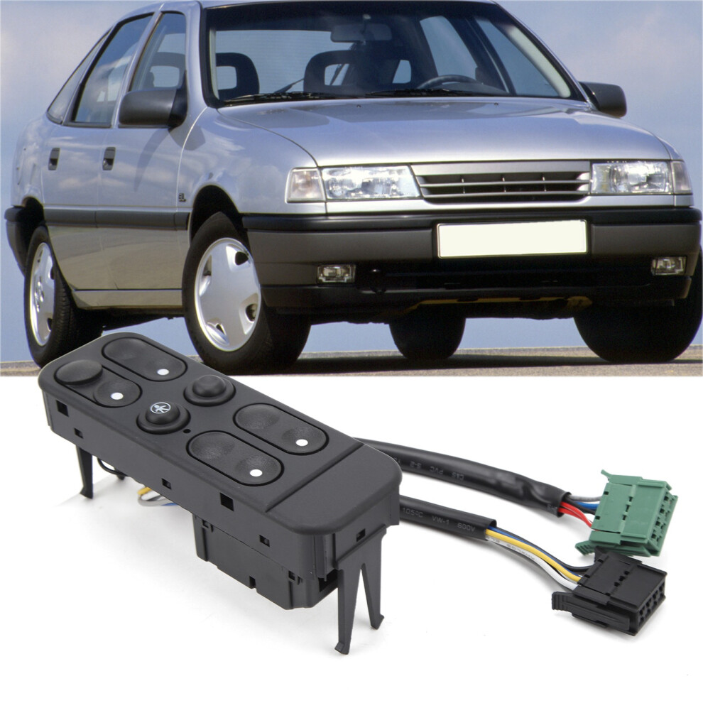 Power Window Switch 90312109 Quick Response Sensitive Window Master Button Replacement For Vectra 1988 To 1995 5031318930715