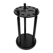 9 Pool Stick Holder, Wood Billiard Cue Rack