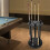 9 Pool Stick Holder, Wood Billiard Cue Rack 6