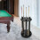 9 Pool Stick Holder, Wood Billiard Cue Rack 5