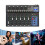 Bluetooth Portable Audio Mixer MP3 7