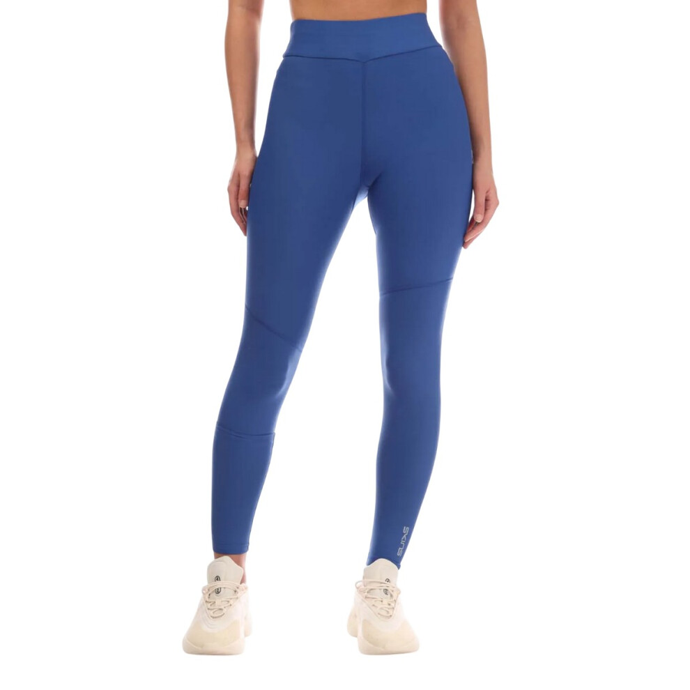 (XL, Blue) Skins Womens/Ladies Series-3 Soft Long Leggings