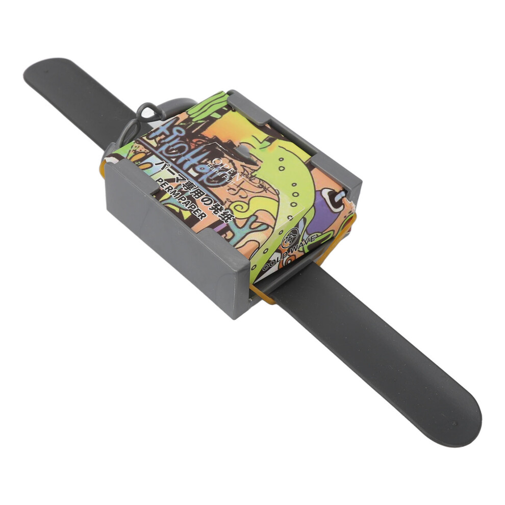Wrist Hair Perms Paper Silicone Styling Tool Portable Wrist Perm Paper Holder for Professional
