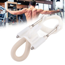 Male Penis Extender Stretcher Wearable Size Adjustable Powerful Training Penile Traction Device White Silver