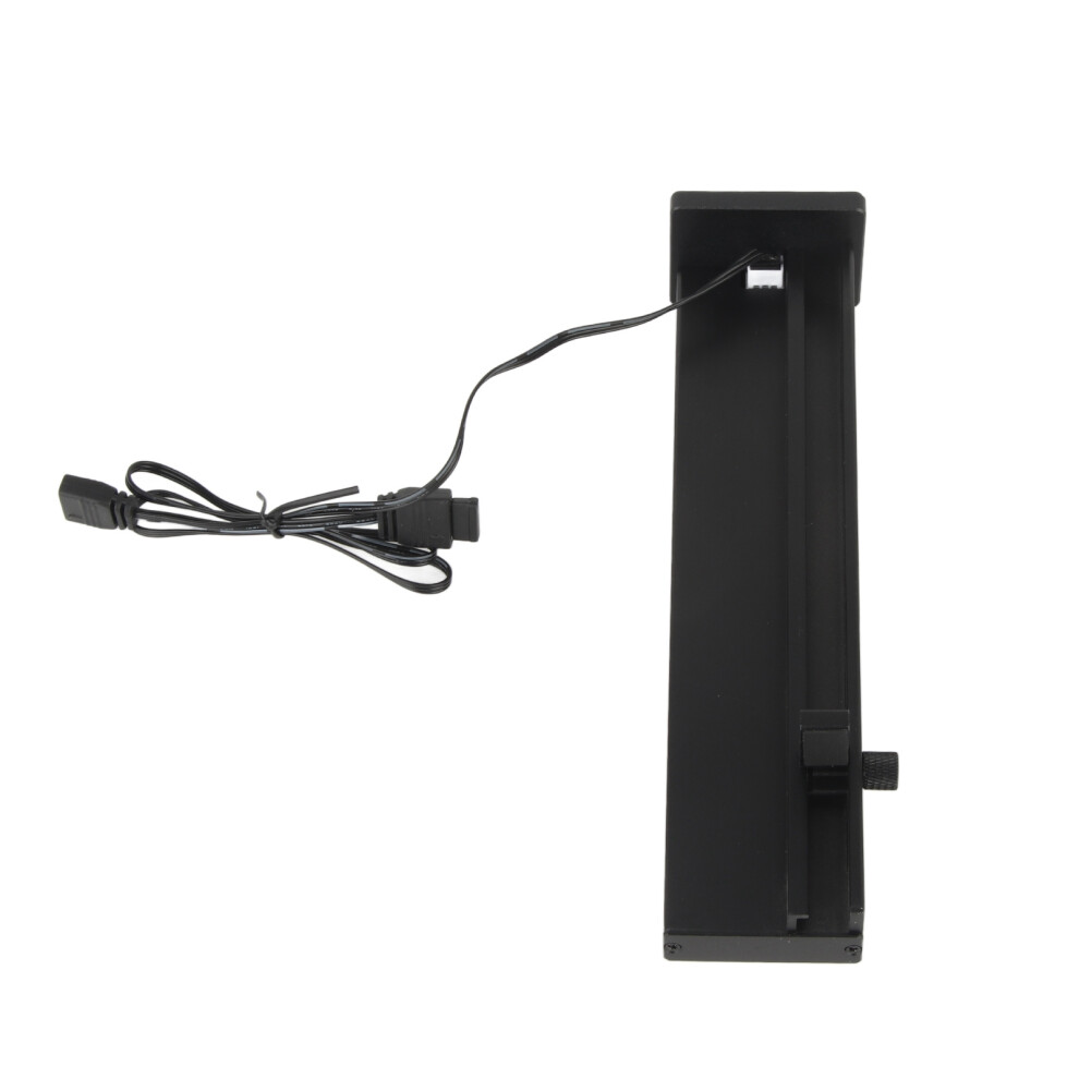 Gpu Support Bracket Argb Aluminium Alloy Magnetic Base Sliding Adjustable Gpu Holder For Desktop Graphic Card Black 4031319031160