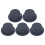 5pcs Surf Leash Plug Replacement Round Board Cup Plug for Surfboard Longboard Black 3