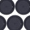5pcs Surf Leash Plug Replacement Round Board Cup Plug for Surfboard Longboard Black 6