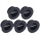 5pcs Surf Leash Plug Replacement Round Board Cup Plug for Surfboard Longboard Black 7