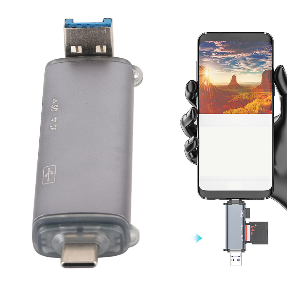 Card Reader Otg Usb C Usb Micro Usb 5Gbps Ultra Slim Plug And Play Memory Card Reader For Phone Pc Laptop 9301319037895