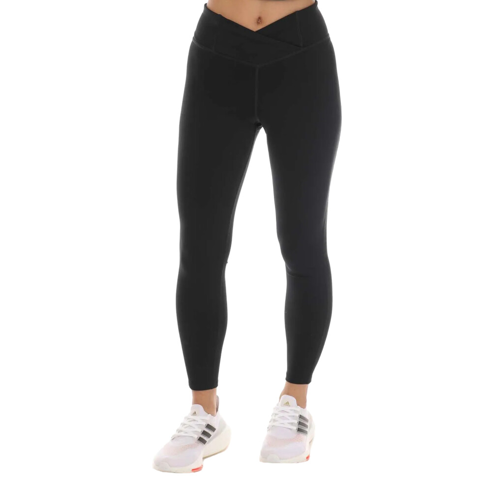 (4 UK - 6 UK, Black) Reebok Womens/Ladies Workout Ready Basic High Rise Leggings