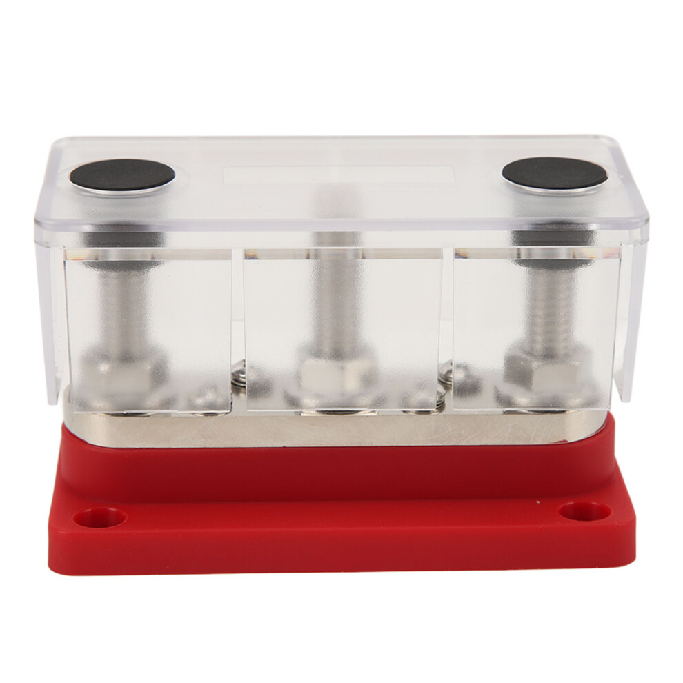 Power Distribution Terminal Block 12Â48V 300A Battery Bus Bar For Cars Trucks Rvs Marine Boats Solar System Red 6931319048138